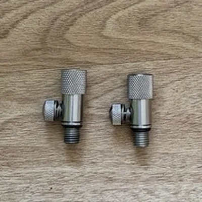 2 x Solar Kit Off Quick Release Bite Alarm Adapters For Carp Fishing