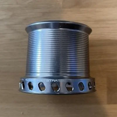 Fox Stratos 12000 Spare Shallow Reel Spool Silver Version