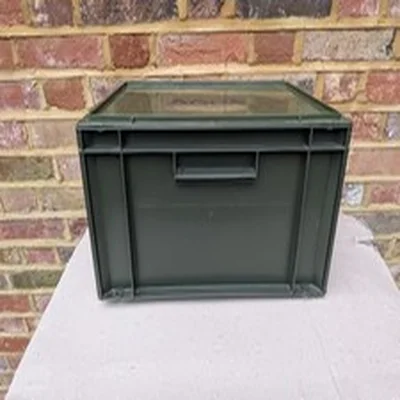 Aqua Products Staxx System 20 Litre Carp Fishing Tackle Luggage Used