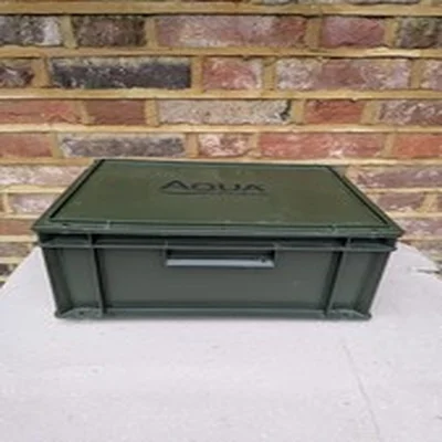 Aqua Products Staxx System 15 Litre Carp Fishing Tackle Luggage Used