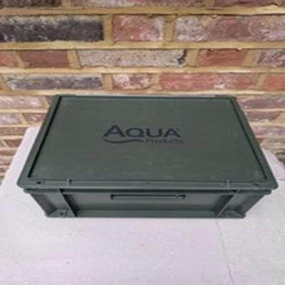 Aqua Products Staxx System 15 Litre Carp Fishing Tackle Luggage Used