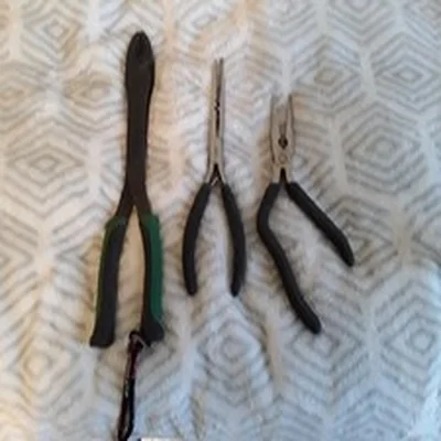 Fox pike unhooking tools,  used