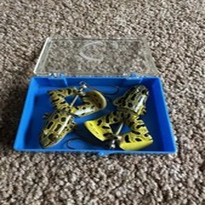 Pike?? Fishing Lures - Swivel Head Frog/ Toad