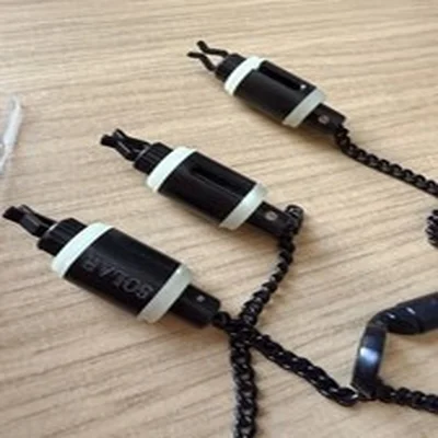 X 3 Solar Lock And Load Indicator Kit Black Carp Fishing Hanger Bobbin Kit x 3😎
