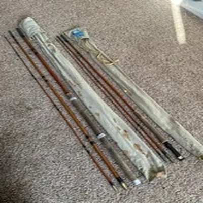 Vintage Edgar Sealey Fly And Float Rods