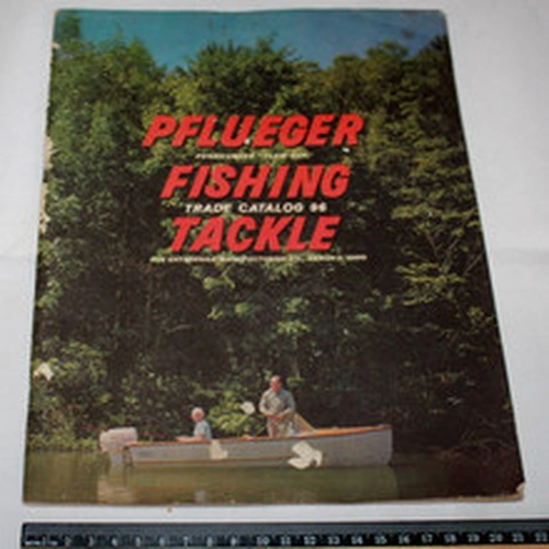 VINTAGE PFLUEGER FISHING TACKLE TRADE CATALOGUE 96 - GOOD FOR REFERENCE