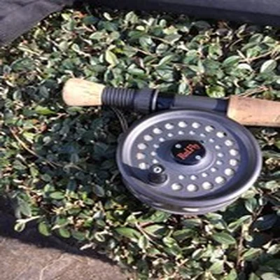 Redington redfly trout fly fishing rod redfly 2 piece 9'6" plus Reel +Case 