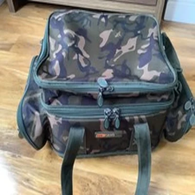 FOX CAMOLITE LOW LEVEL CARRY ALL SMALL BARROW BAG CARP FISHING , EXCELLENT COND