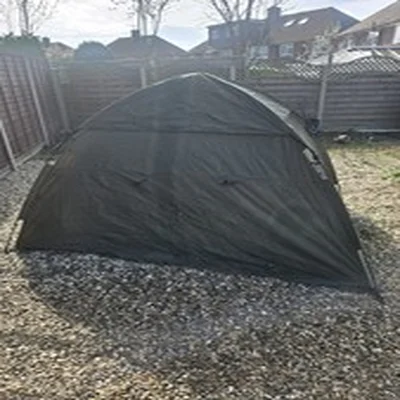 Fox Easy Dome 1 Man Maxi Bivvy - Green One Man Day Shelter - READ DESCRIPTION 