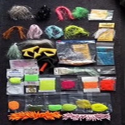 Lot 71. Fly Tying Materials.  Mixed Lot.
