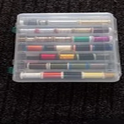 Fly Tying Materials.  Mixed Lot. Threads, Flosses, Tinsels, Uv Light Etc.