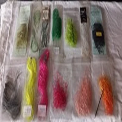 Lot 47. Fly Tying Materials.  Mixed Flexi Floss.