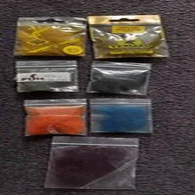 Lot 33. Fly Tying Materials.  Mixed Seals Fur X 7.
