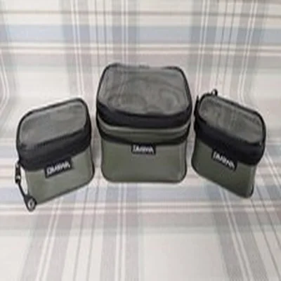 3 X DAIWA EVA INFINITY TACKLE CASES / LEAD POUCH / ACCESSORY CASE / FISHING