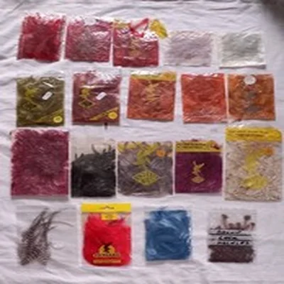 Lot 30. Fly Tying Materials.  Mixed Feathers. 