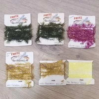 Lot 87. Fly Tying Materials. Fritz N Flies FKN Fritz X 6.  Mixed Fritz.