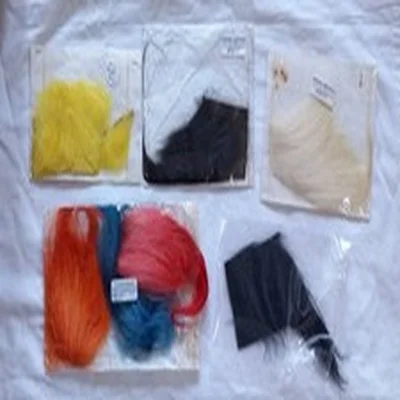 Lot 66. Fly Tying Materials. Mixed Goat Hair. All 7 Included!.
