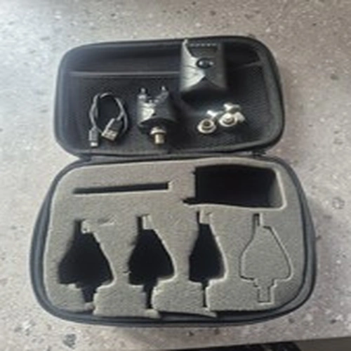 New direction ND Tackle Bite Alarm Rechargeable Carry Case Working