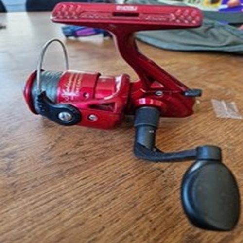 Shakespeare Firebird XT Fishing Reel in red - good working order