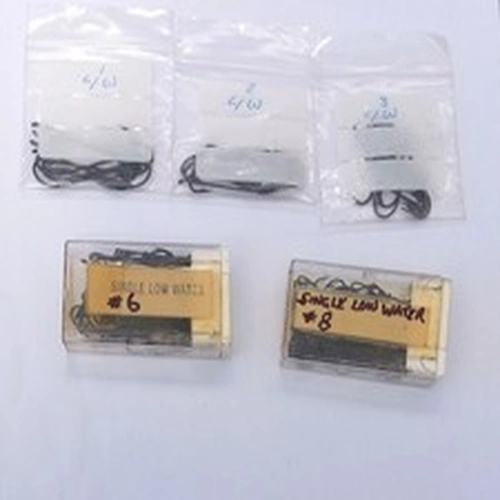 Lot 21. Fly Tying Materials.  Mixed Salmon Hooks.