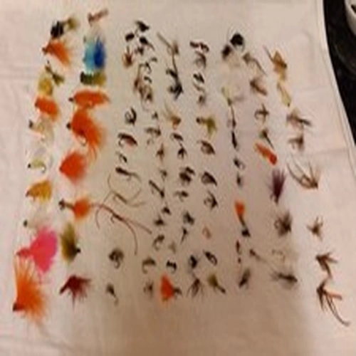 Lot 45. Fly Fishing Tackle. Mixed Fishing Flies.
