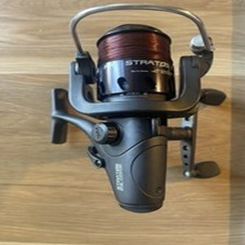 Fox Stratos FS 4000e Freespool Fishing Reel Grey   B30  G746