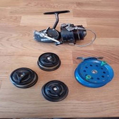 Vintage Fishing Reels And Spools Mitchel 841 match And Angler Scout 8 1960s/70s