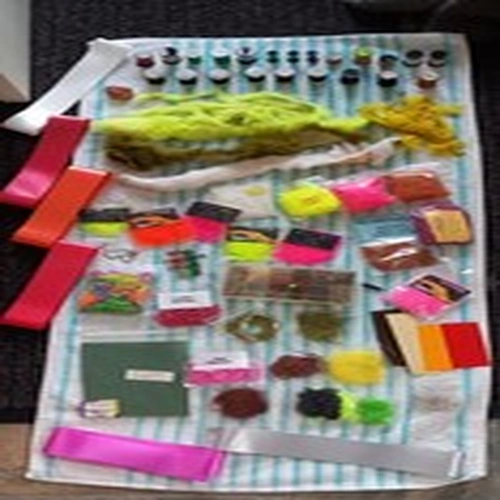 Lot 511. Fly Tying Materials.  Mixed Lot.