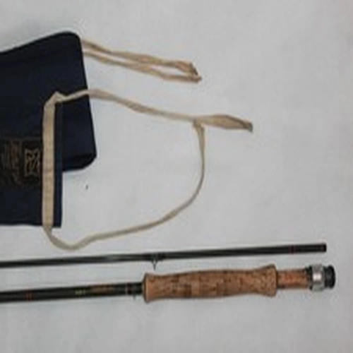 RICHARD WALKER HARDYS ALNWICK FLY FISHING FARNBOROUGH 9' 3" 2 PART ROD & BAG