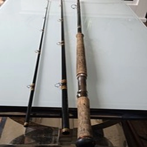 Salmon Fly Fishing Rod  12ft  # 8/9 Classic Verre Carbon Fibre Three Piece A1
