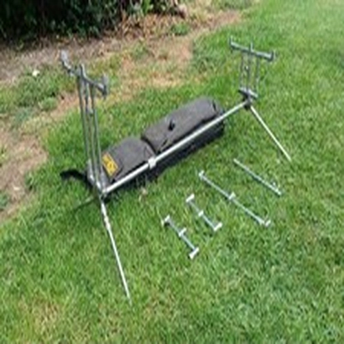 Solar stainless rod pod  3x adjustable buzz bars , 2 fixed buzz bars not solar 