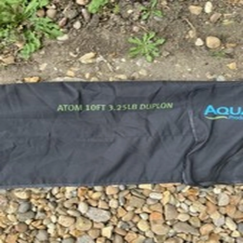 Aqua Products Atom 10FT Foot Rod Bag Used Free P+P Postage Carp Fishing Tackle
