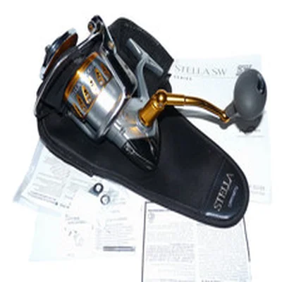 rare Shimano Stella 18000 SW spinning reel mint  condition, papers spares