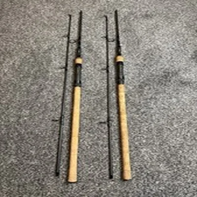 Nash 6ft Scope 2lb Sawn Off MK1 Cork Handle Carp Fishing Rods X 2 *Rare*