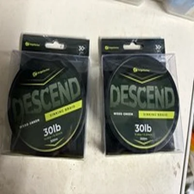 2x Ridgemonkey 30lb Descend Sinking Braid