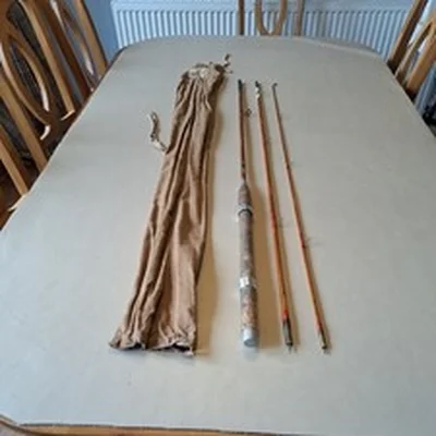 Allcocks Record Breaker 10ft 6 in float rod, needs one eye rewhipping