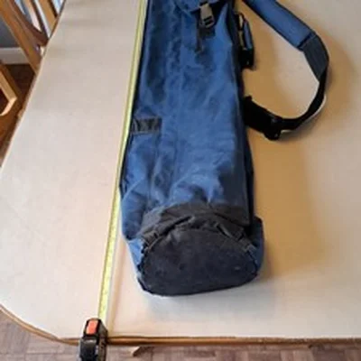 Blue Shimano Rod Holdall, all zips and straps intact
