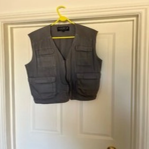GENUINE CAM-FIS AMERICAN FISHING / PHOTOGRAPHY VEST - MEDIUM SIZE - GREY