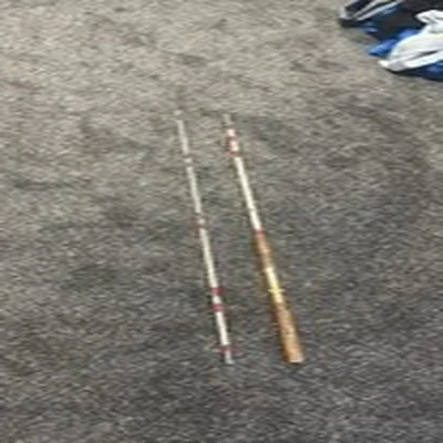 Red And White Fishing Rod