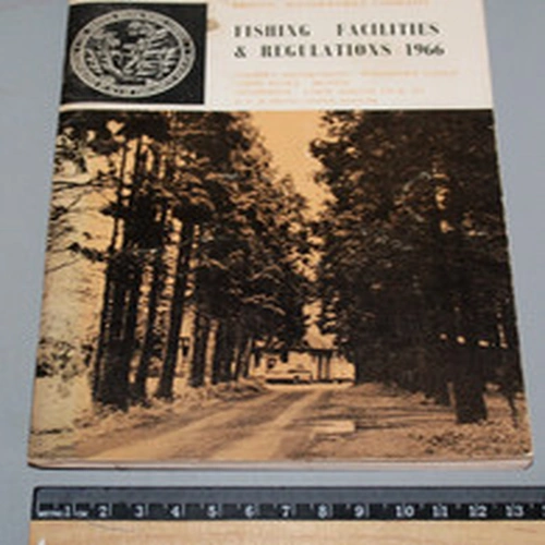 FISHING FACILITIES & REGULATIONS 1966 BRISTOL WATERWORKS Co PAPERBACK BOOK