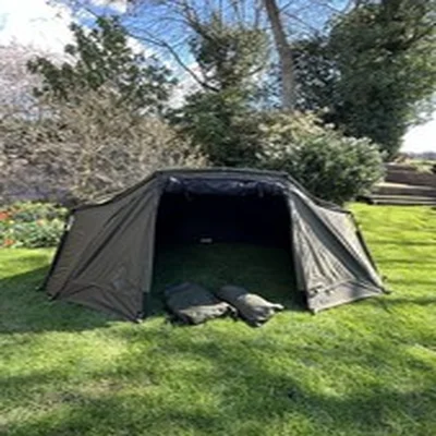 Aqua Pioneer 100 Bivvy, Skull Cap, Groundsheet, Storm, Poles - Mint Condition 