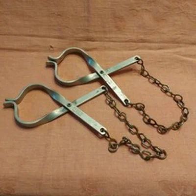 Pair of Hardy Bros Ltd Wader Clamps