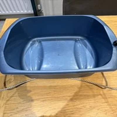 Fly Fishing Line Tray With Assortment Of Accessories To