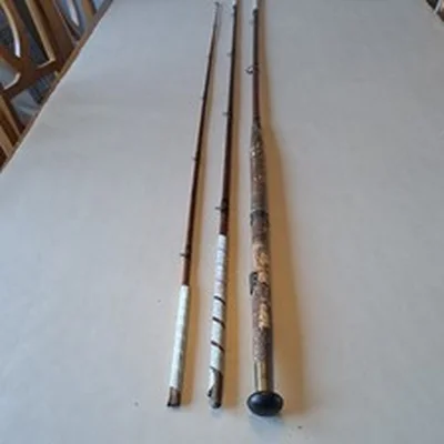 Mid Century Playfair 14 ft Spliced Salmon rod by Solemakers