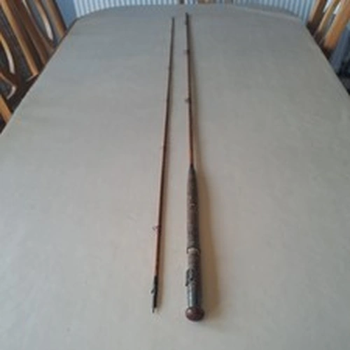 Hardys Split Cane Fly Rod serial no 50382 dated around 1900 2 piece 10 ft