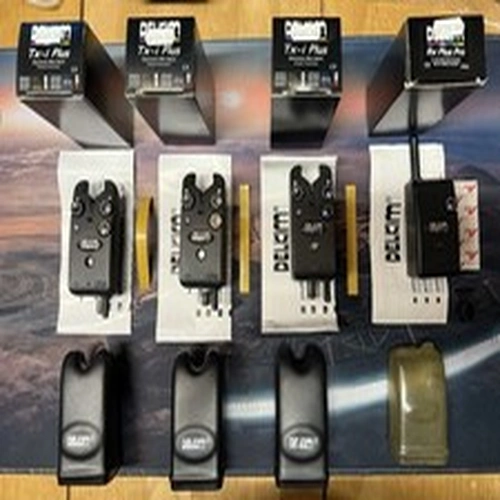 DELKIM TXI PLUS BITE ALARMS x3 PURPLE 🟣+ RX PRO RECEIVER