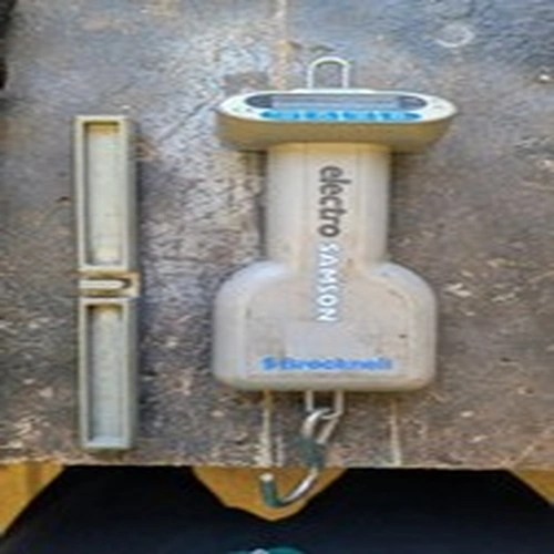 Brecknell Electro Samson Maximum Capacity 25KG Hanging Scale w/ Pouch