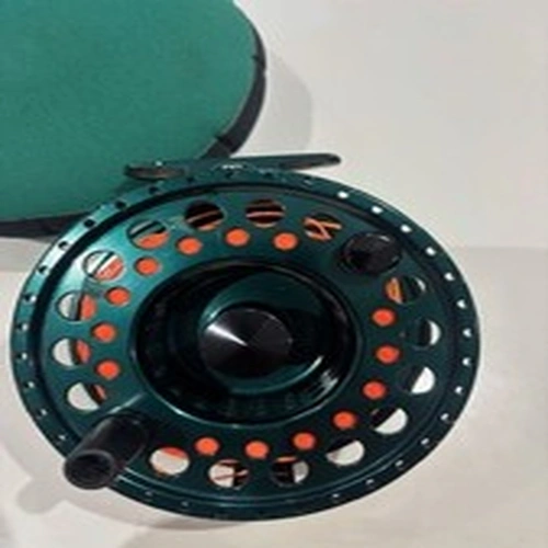 Tibor The Gulfstream Reel Fly in GREEN w/spare spool and boxes Used From UK