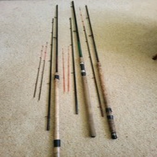 Three Silstar Matchpicker Rods With Different Actions.