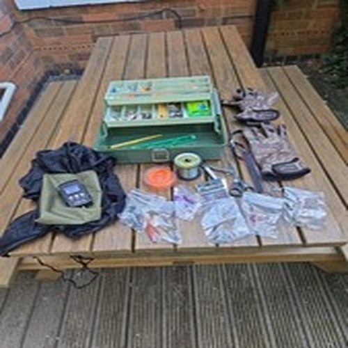 Fishing Tackle Joblot Bundle Spinning Lure Deab Bait fishing Pike Zander Trout